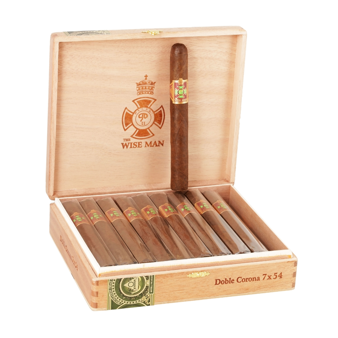Foundation The Wise Man Maduro Double Corona Box of 20